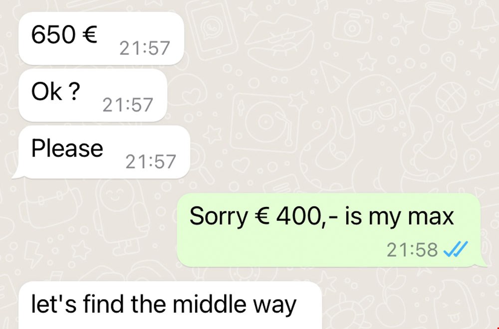Even whatsappen met de hacker Even whatsappen met de hacker
